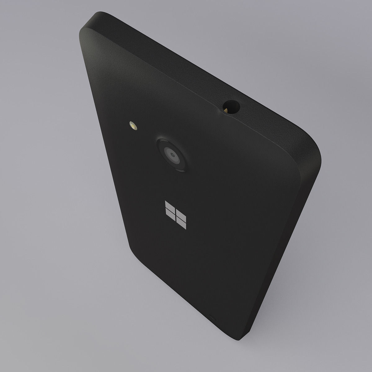Microsoft Lumia 550 Black 3D model_10