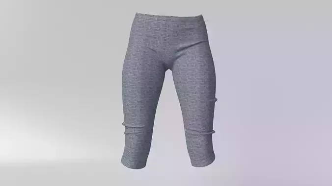 Female Leggings 3D Model