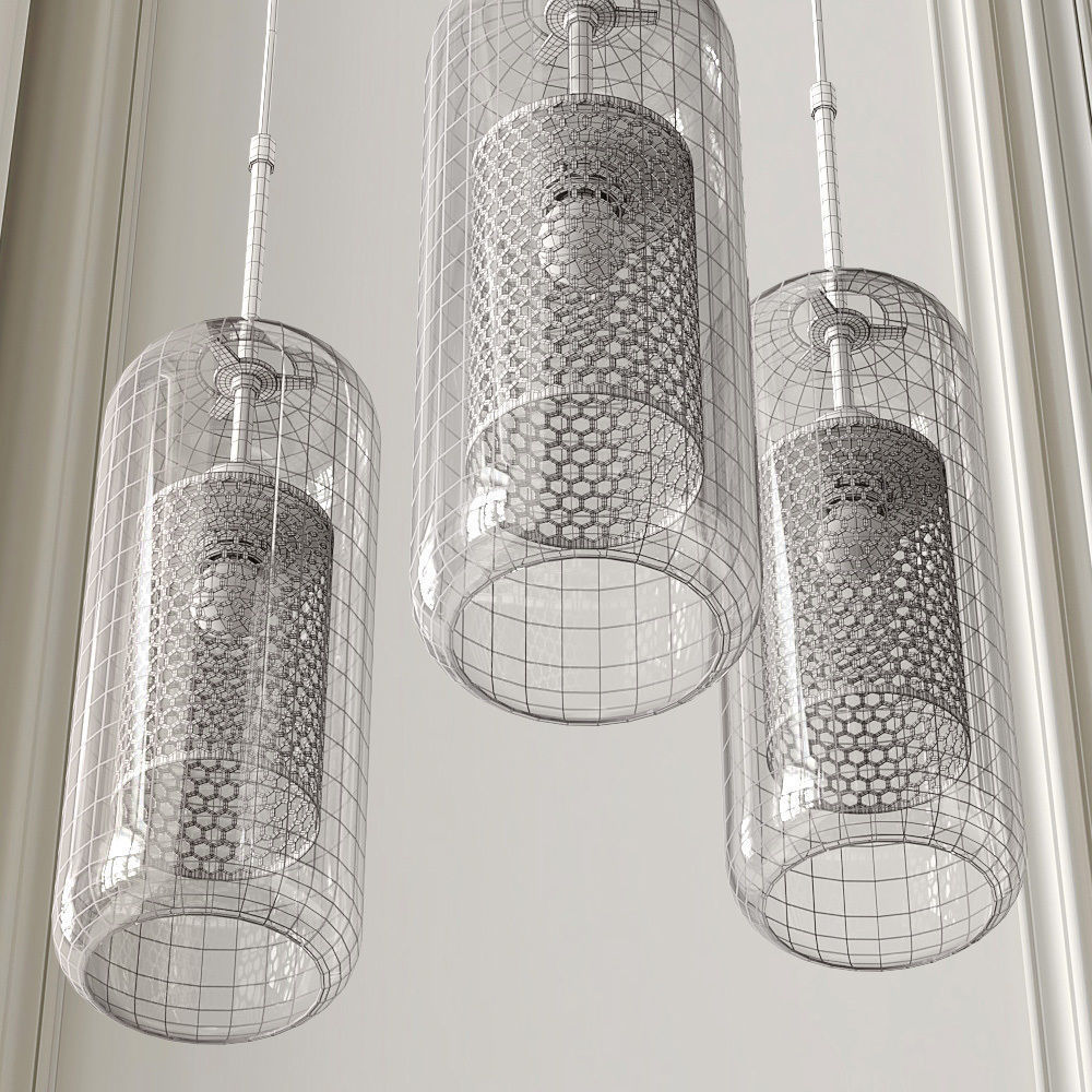 Lampatron Catch Trio Matcha 3D model_4