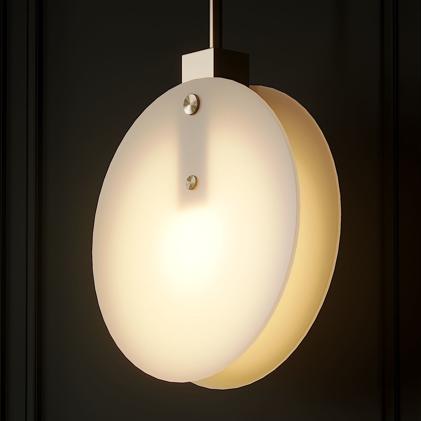 Nebulae Pendant Lamp by Ross Gardman 3D model_2
