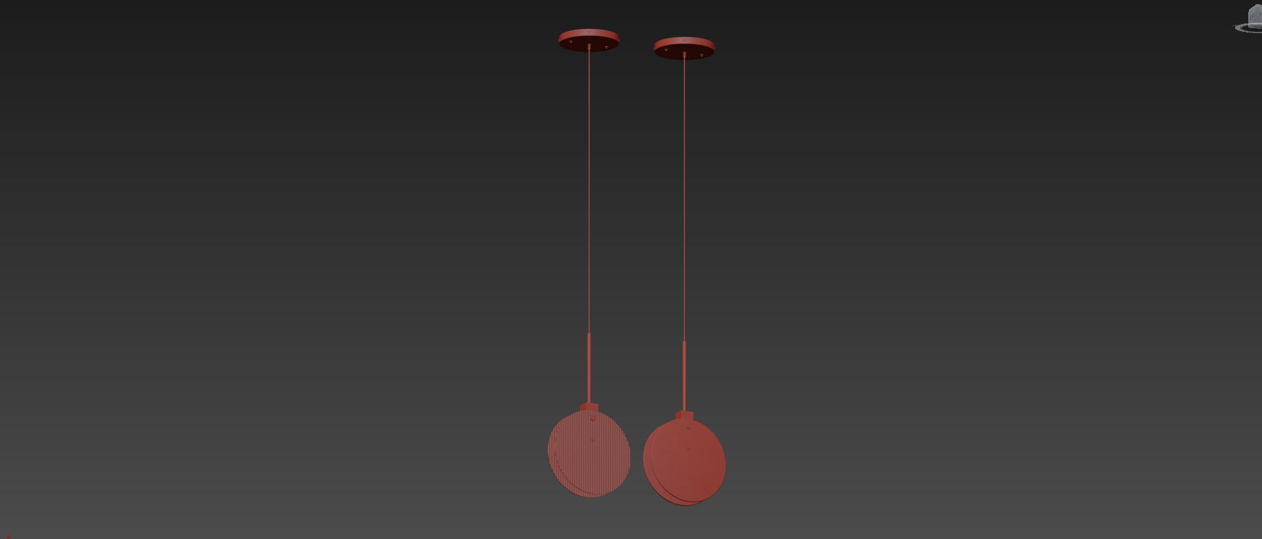 Nebulae Pendant Lamp by Ross Gardman 3D model_5