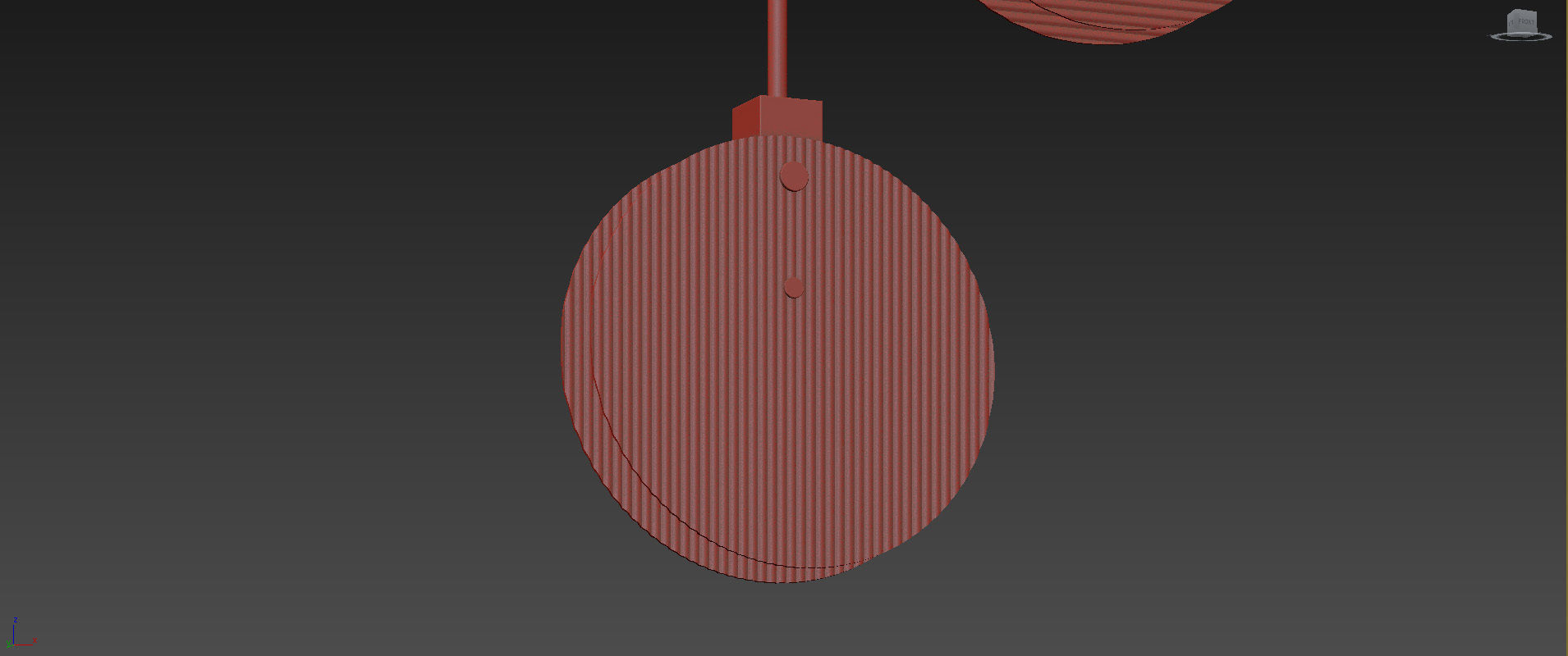 Nebulae Hanging Chandelier 3 Positions by Twentieth 3D model_5