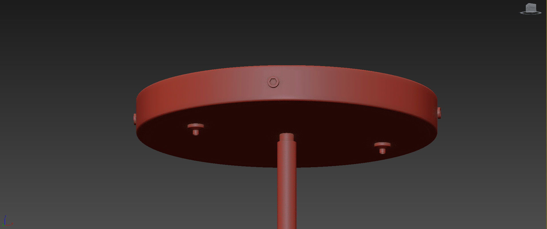 Nebulae Hanging Chandelier 3 Positions by Twentieth 3D model_3