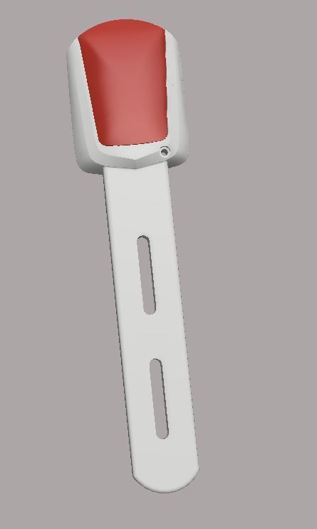 Wahoo ELEMNT BOLT Spoon Mount for any Aero handlebars 3D print model_6