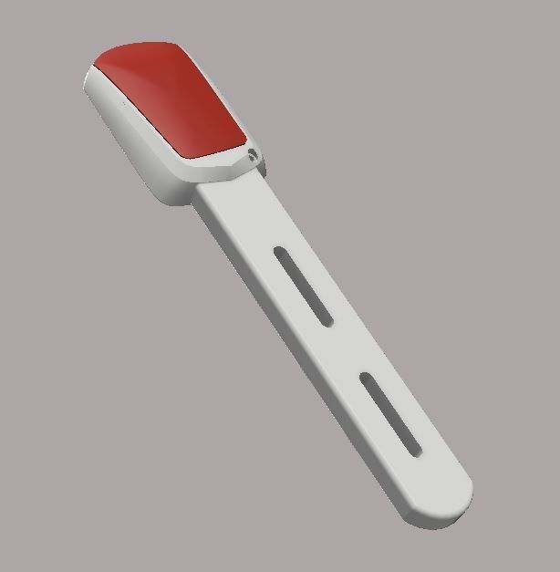 Wahoo ELEMNT BOLT Spoon Mount for any Aero handlebars 3D print model_7
