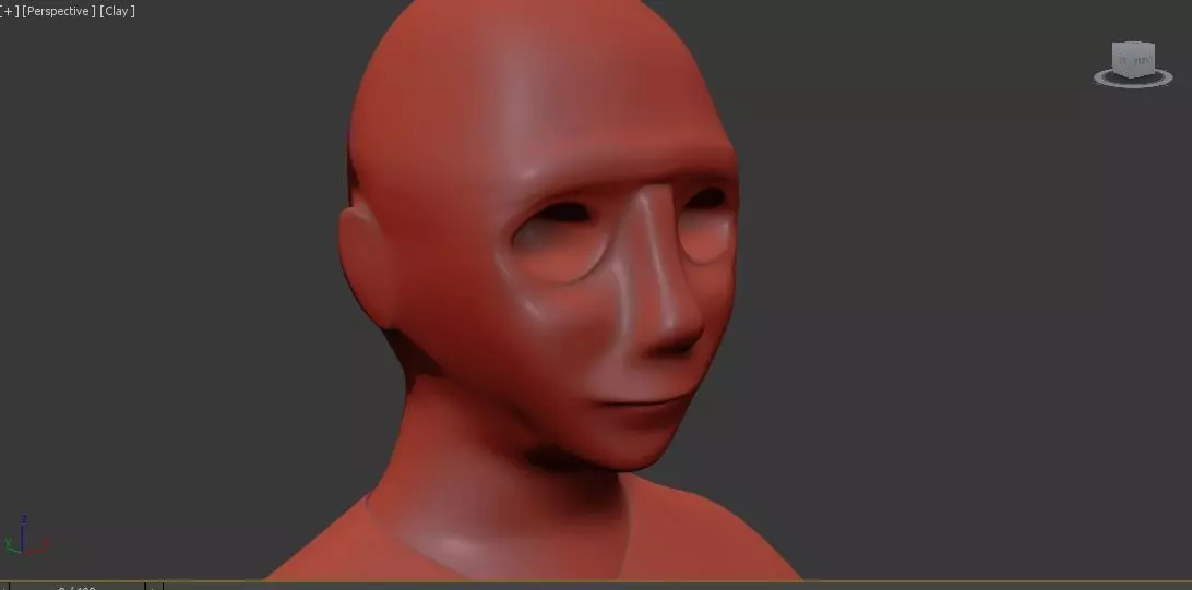 abstract head sculpt 3D print model