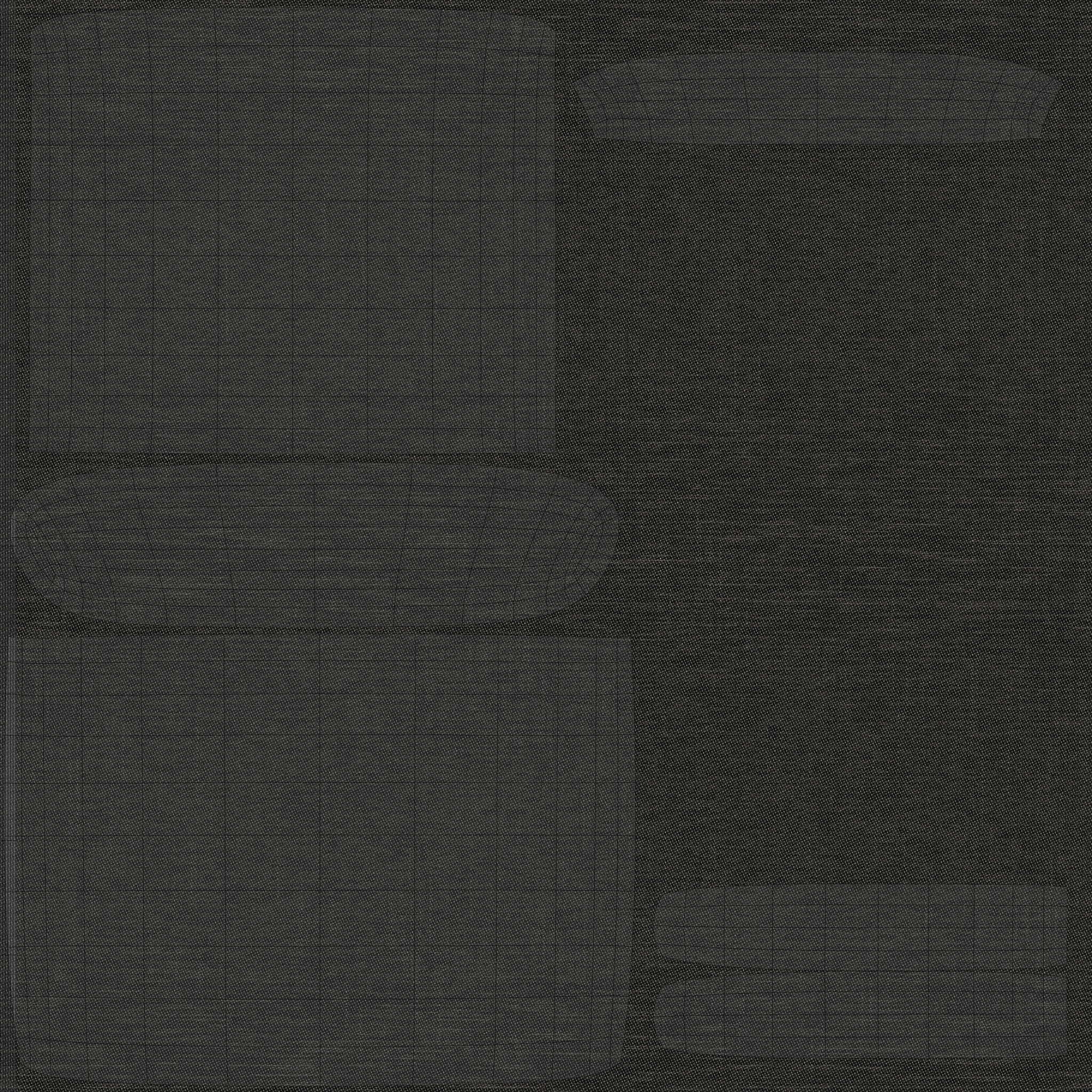 Armchair lounge chair with wooden legs 3D model_17