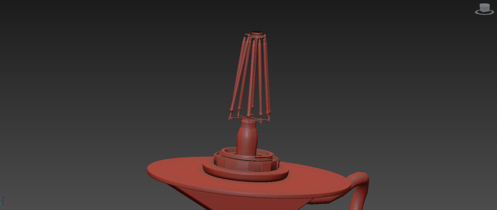 Sempe Clamp Table Lamp by Wastberg 3D model_6