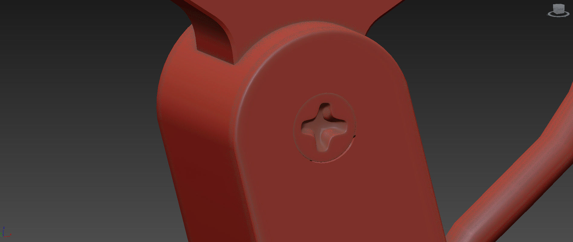 Sempe Clamp Table Lamp by Wastberg 3D model_5