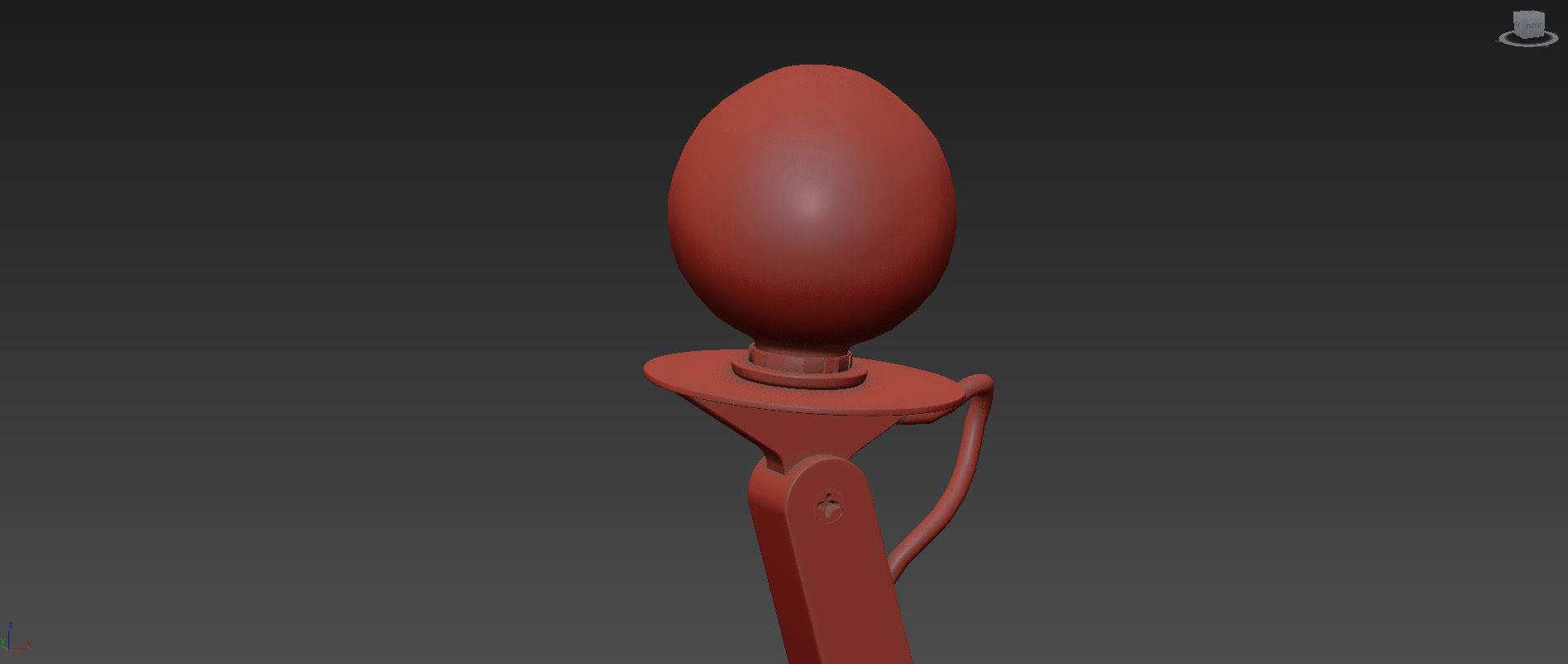 Sempe Clamp Table Lamp by Wastberg 3D model_7