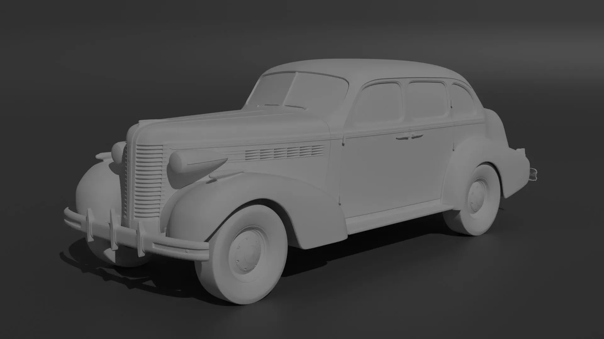 Buick Special 1938 3D print model