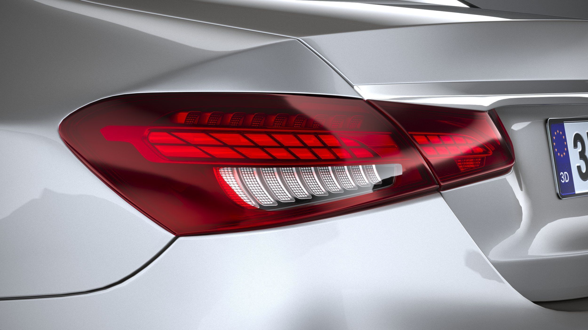 Mercedes E-Class Sedan AMG line 2021 3D model_15