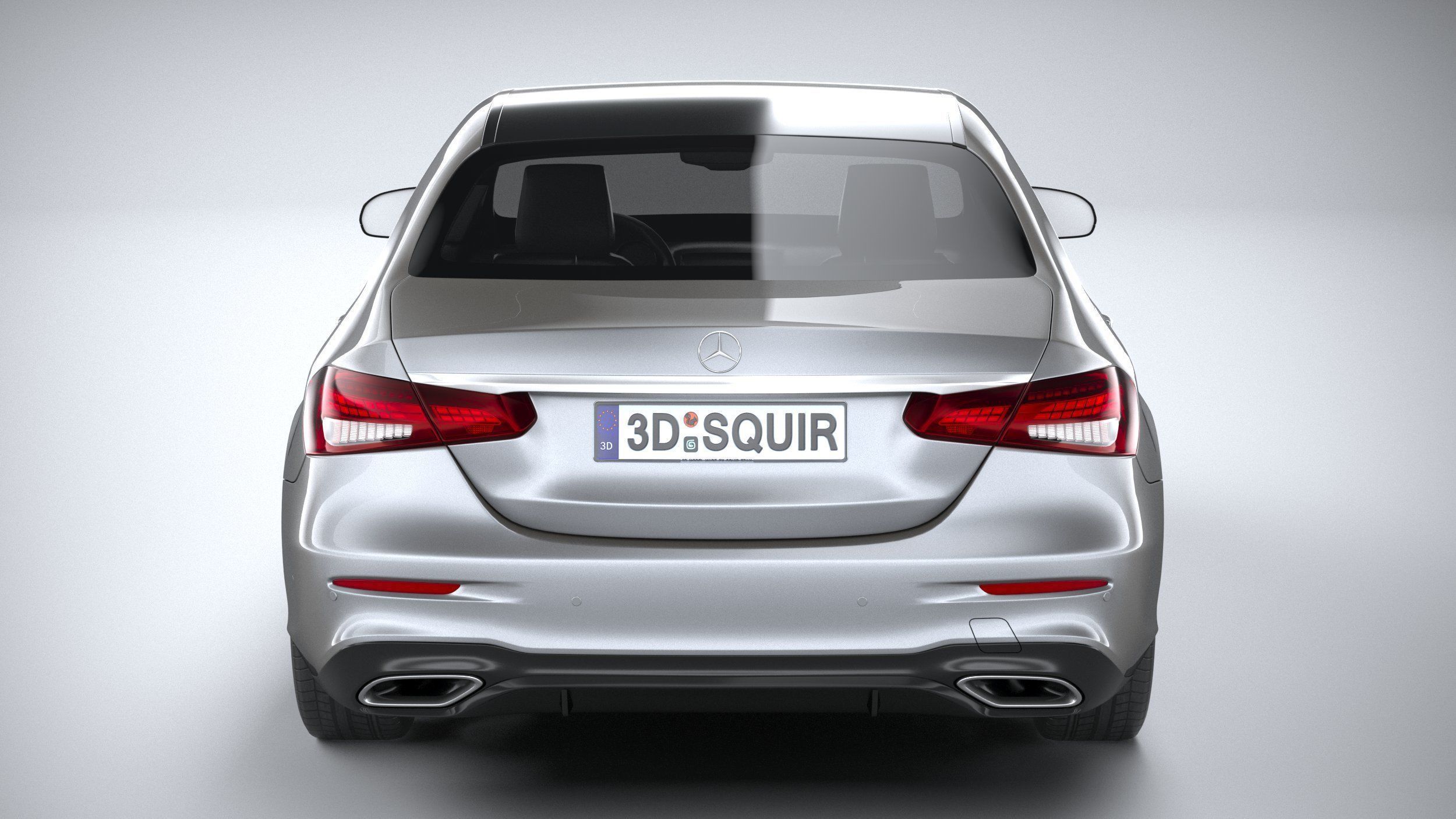 Mercedes E-Class Sedan AMG line 2021 3D model_4