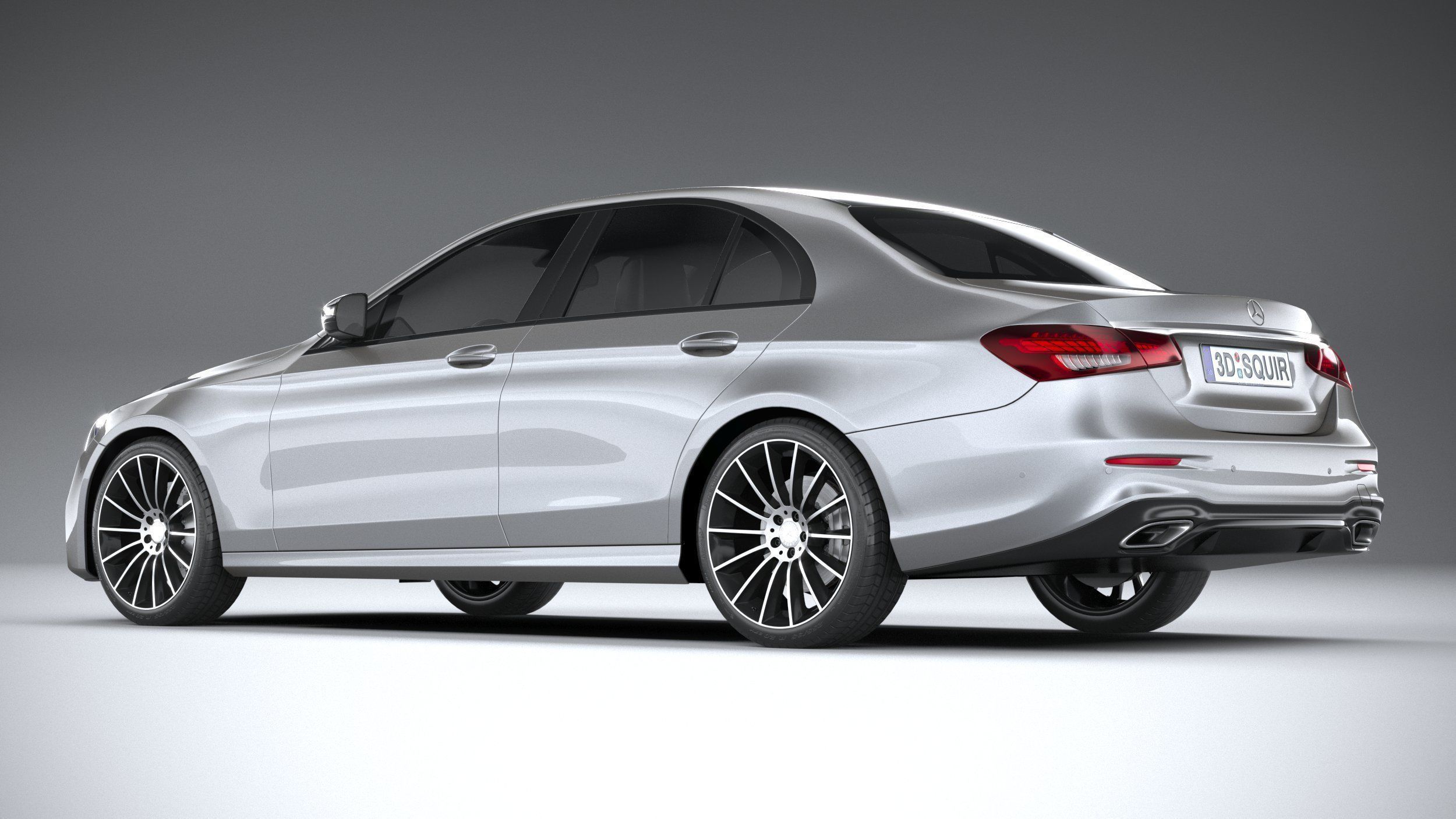 Mercedes E-Class Sedan AMG line 2021 3D model_5