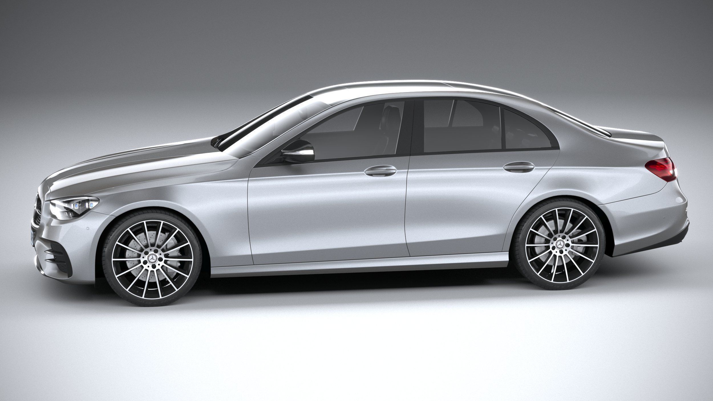 Mercedes E-Class Sedan AMG line 2021 3D model_8