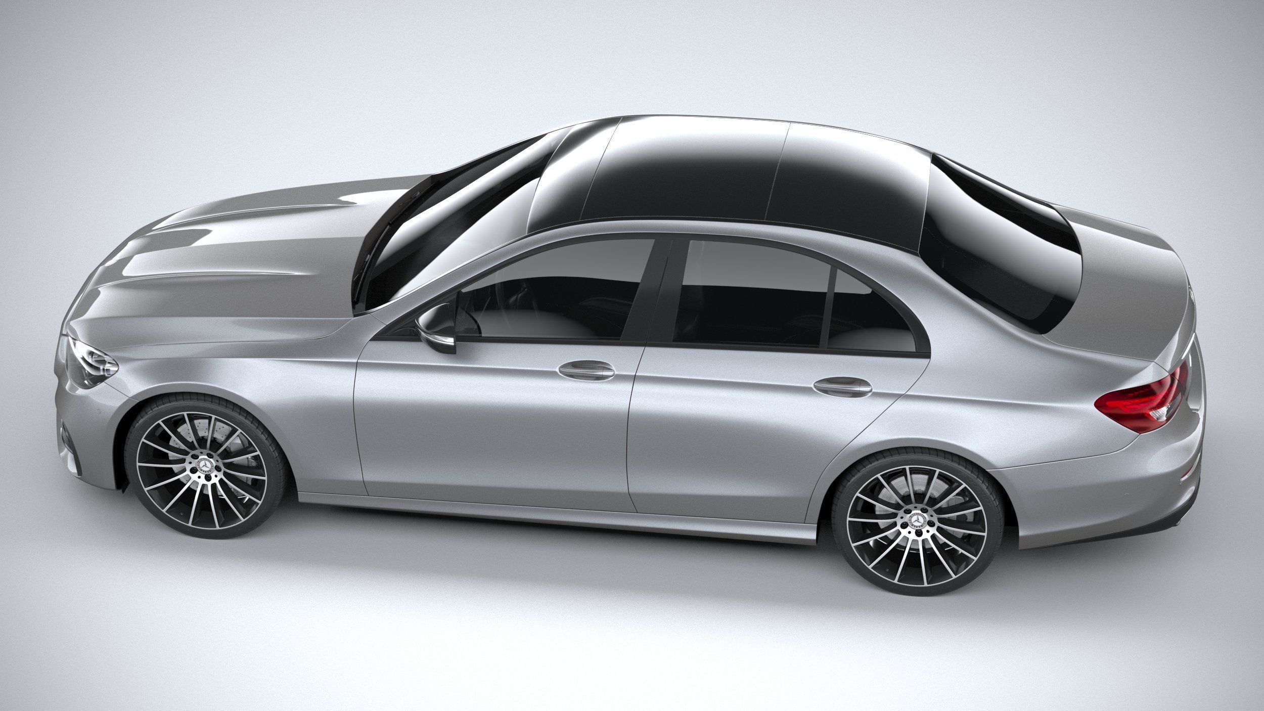 Mercedes E-Class Sedan AMG line 2021 3D model_9