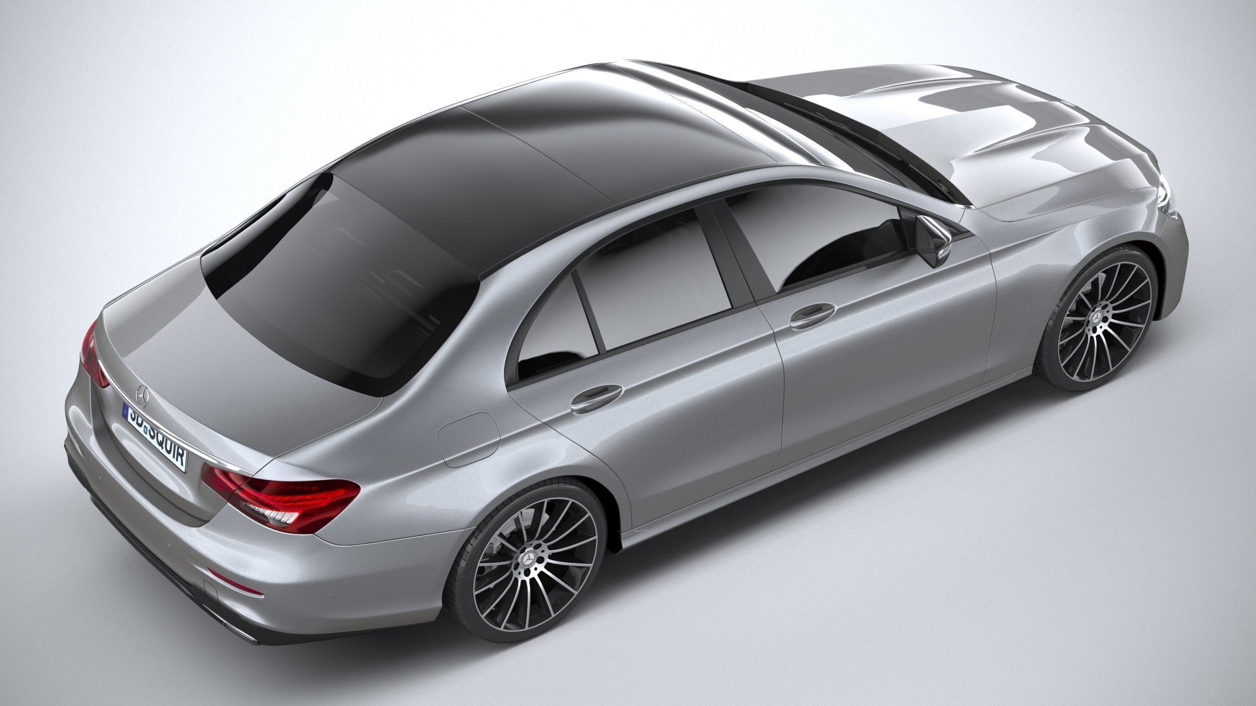 Mercedes E-Class Sedan AMG line 2021 3D model_10