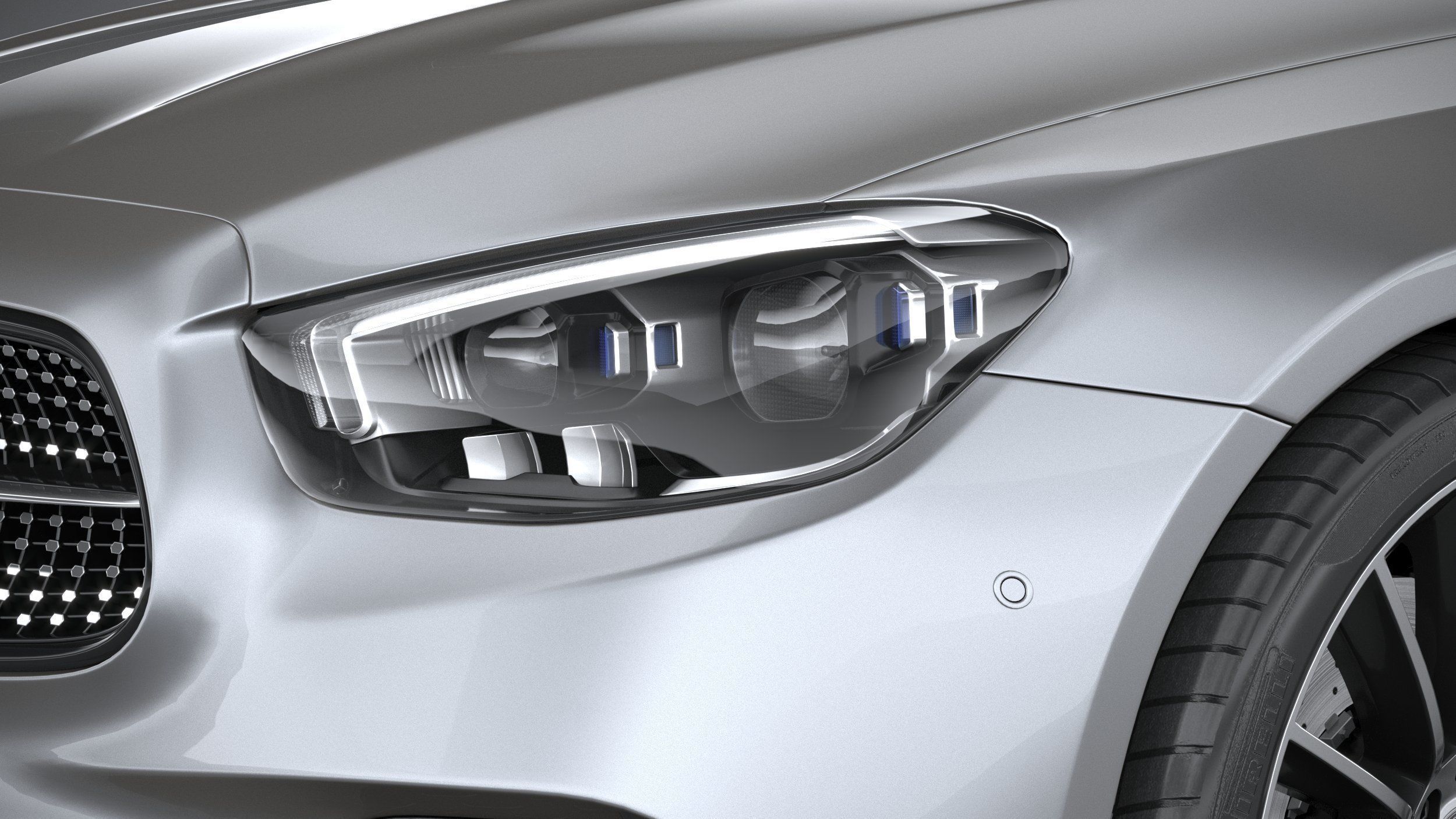 Mercedes E-Class Sedan AMG line 2021 3D model_14