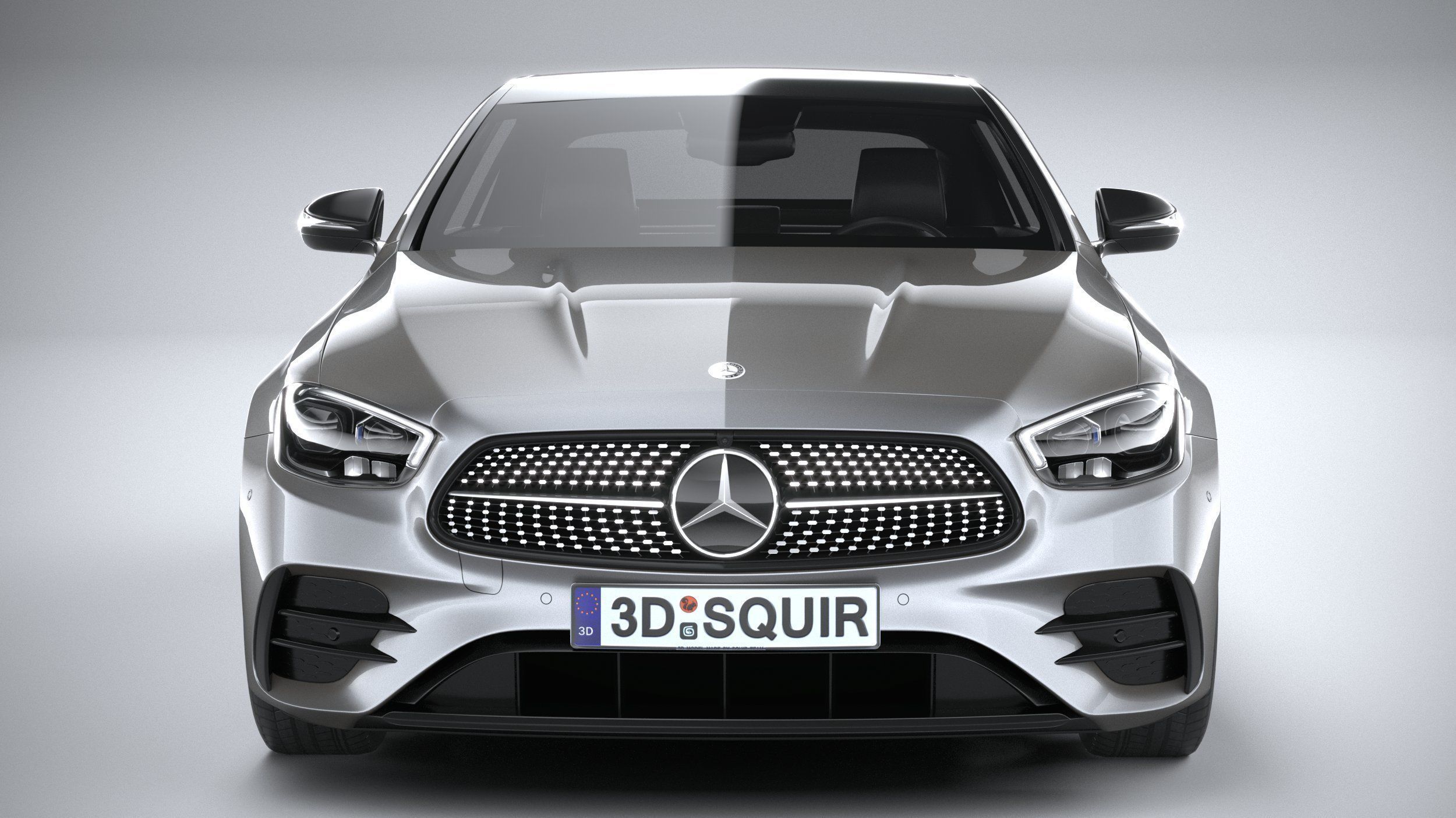 Mercedes E-Class Sedan AMG line 2021 3D model_13