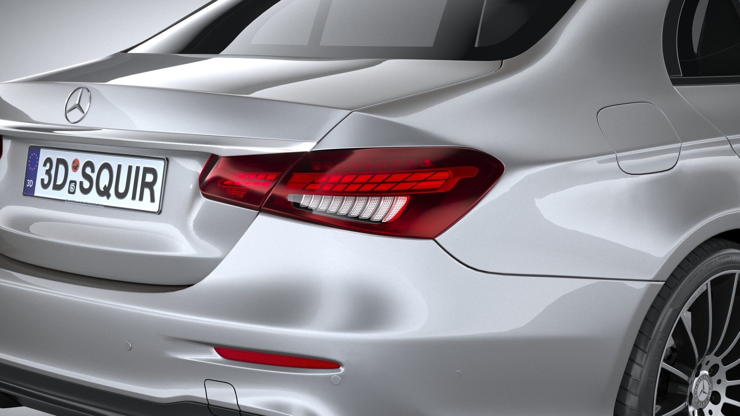 Mercedes E-Class Sedan AMG line 2021 3D model_18