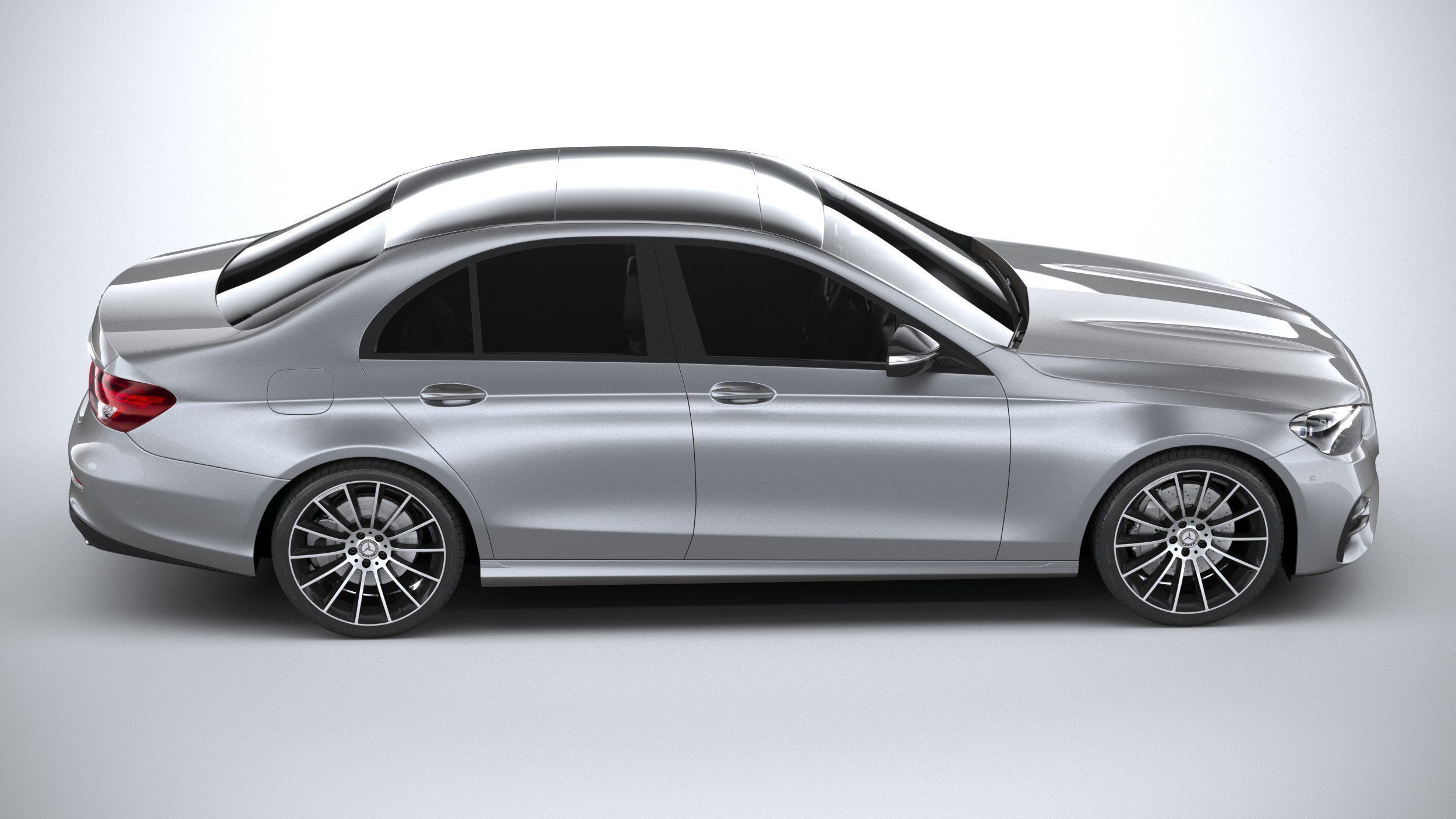 Mercedes E-Class Sedan AMG line 2021 3D model_11