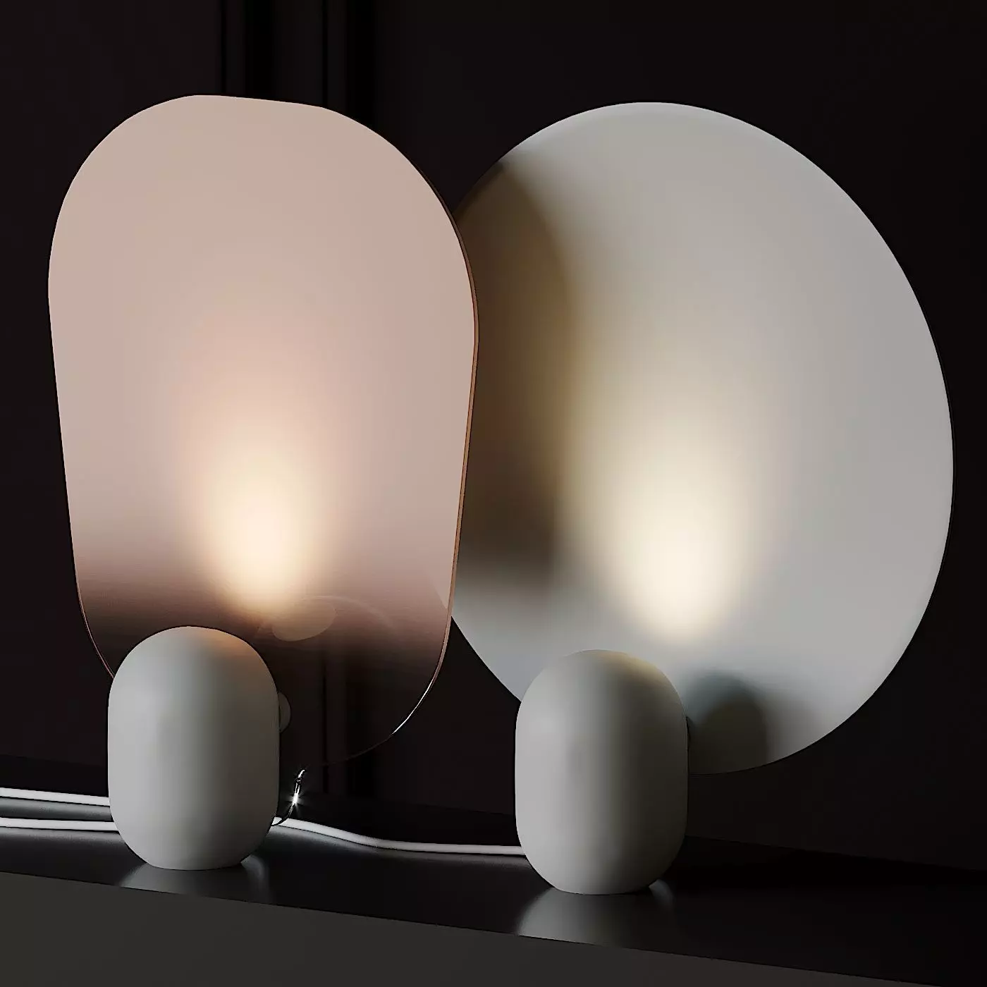 GRADIENT TABLE LAMP by Studio WM 3D model_0