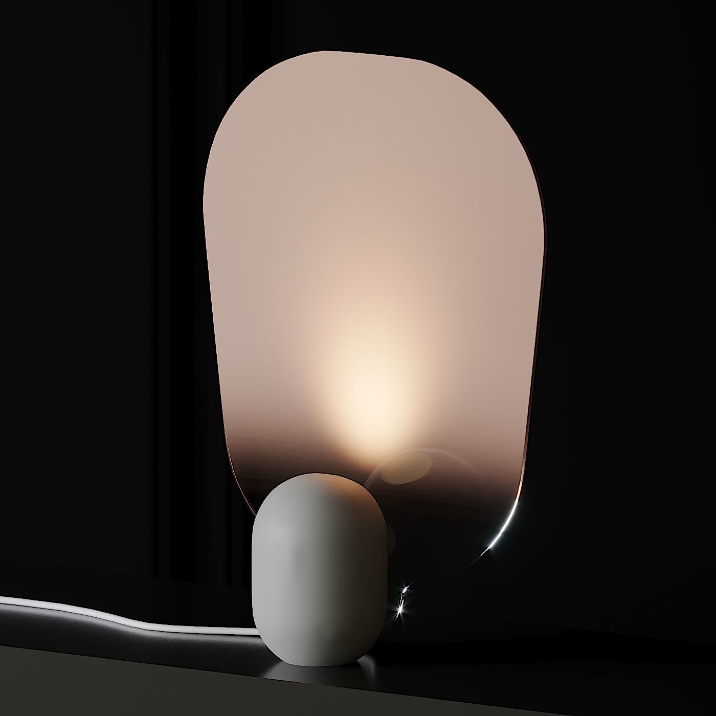 GRADIENT TABLE LAMP by Studio WM 3D model_1