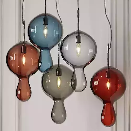 Globule Pendants by Moshe Bursuker
