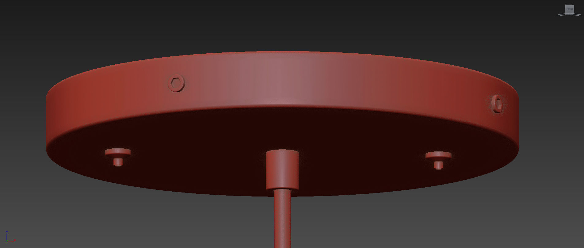 TOPO FREEJACK PENDANT By Tech Lighting 3D model_4