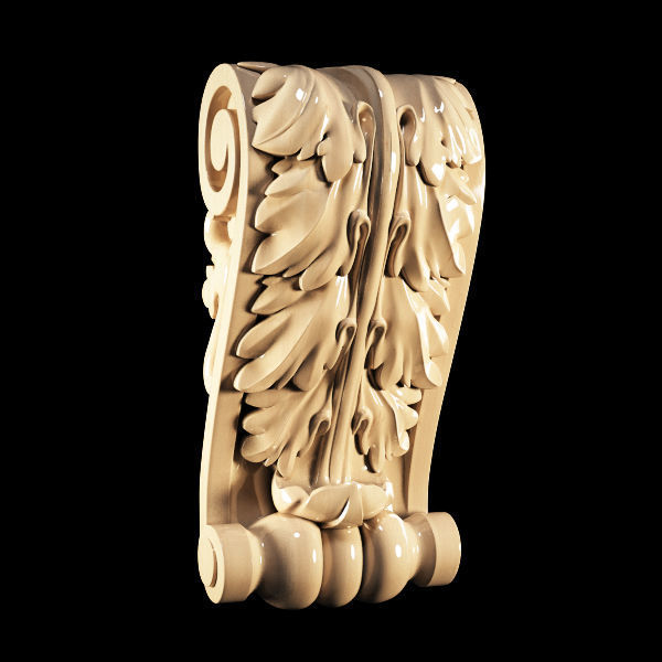 Classical style bracket model 3D model_3