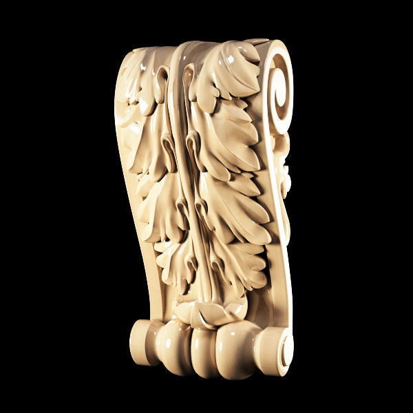 Classical style bracket model 3D model_5