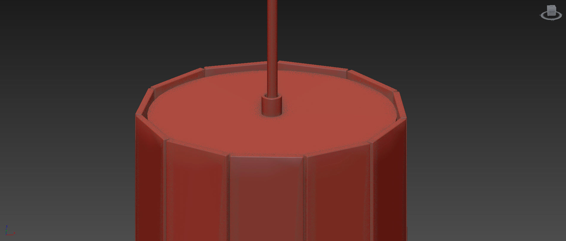 RIPADO CURVED PENDANT By Lightology Collection 3D model_5