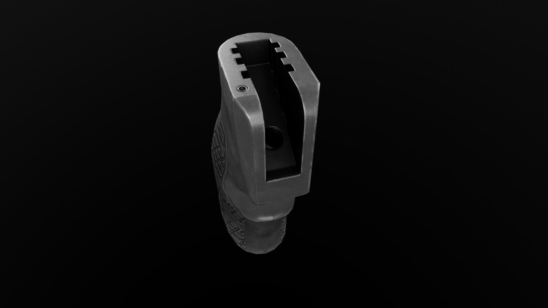 Daniel Defense AR15 Pistol Grip Low-poly 3D model_20