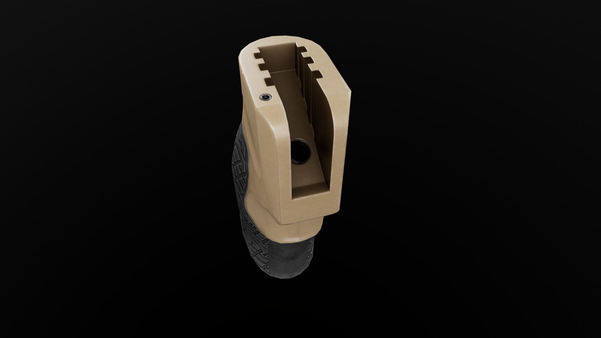 Daniel Defense AR15 Pistol Grip Low-poly 3D model_21