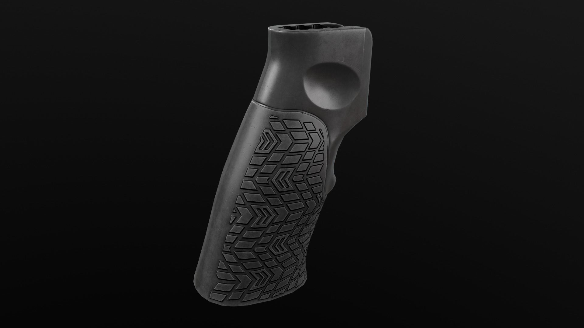 Daniel Defense AR15 Pistol Grip Low-poly 3D model_18