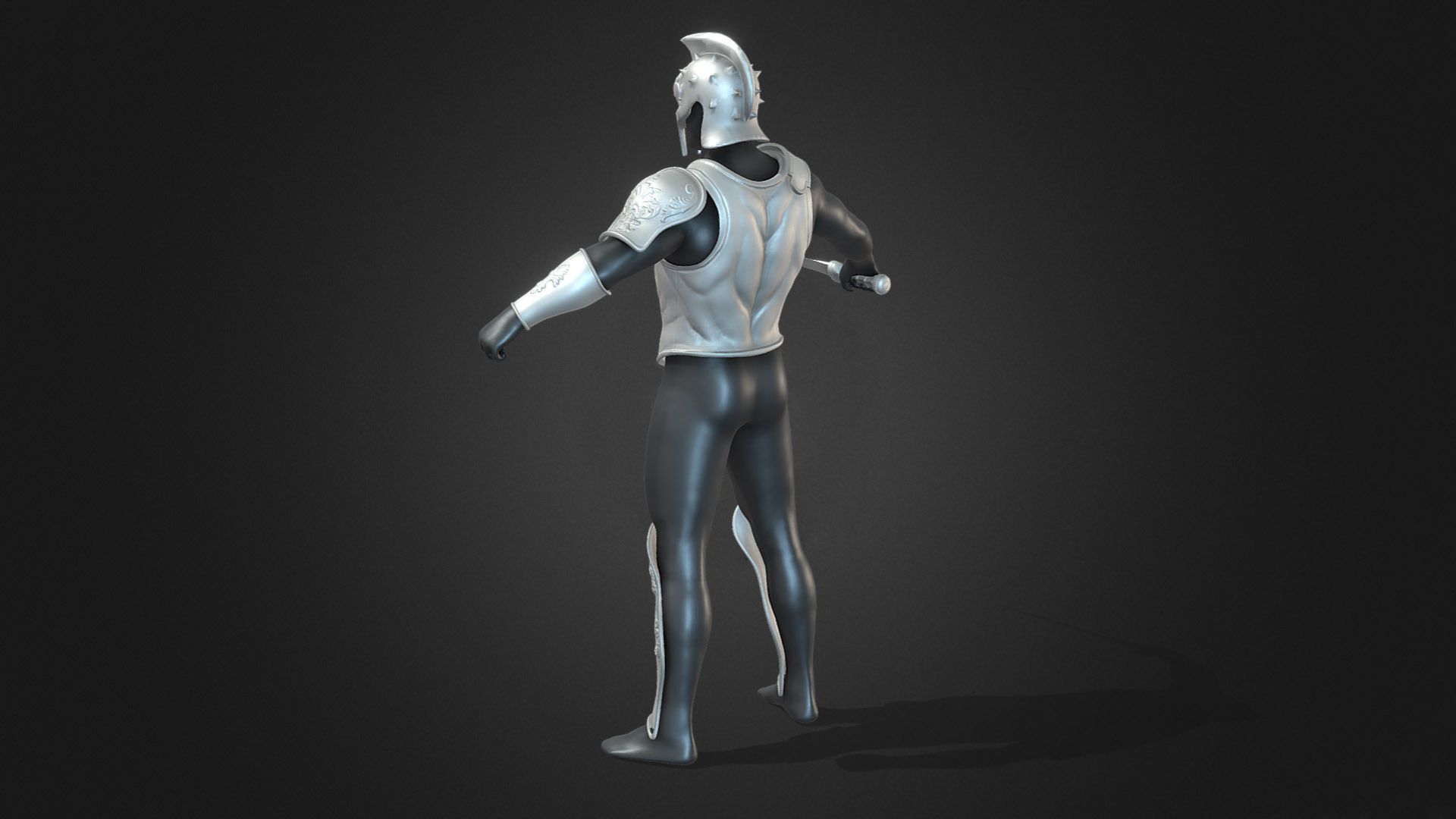 Gladiator Armor 3D Print 3D print model_1