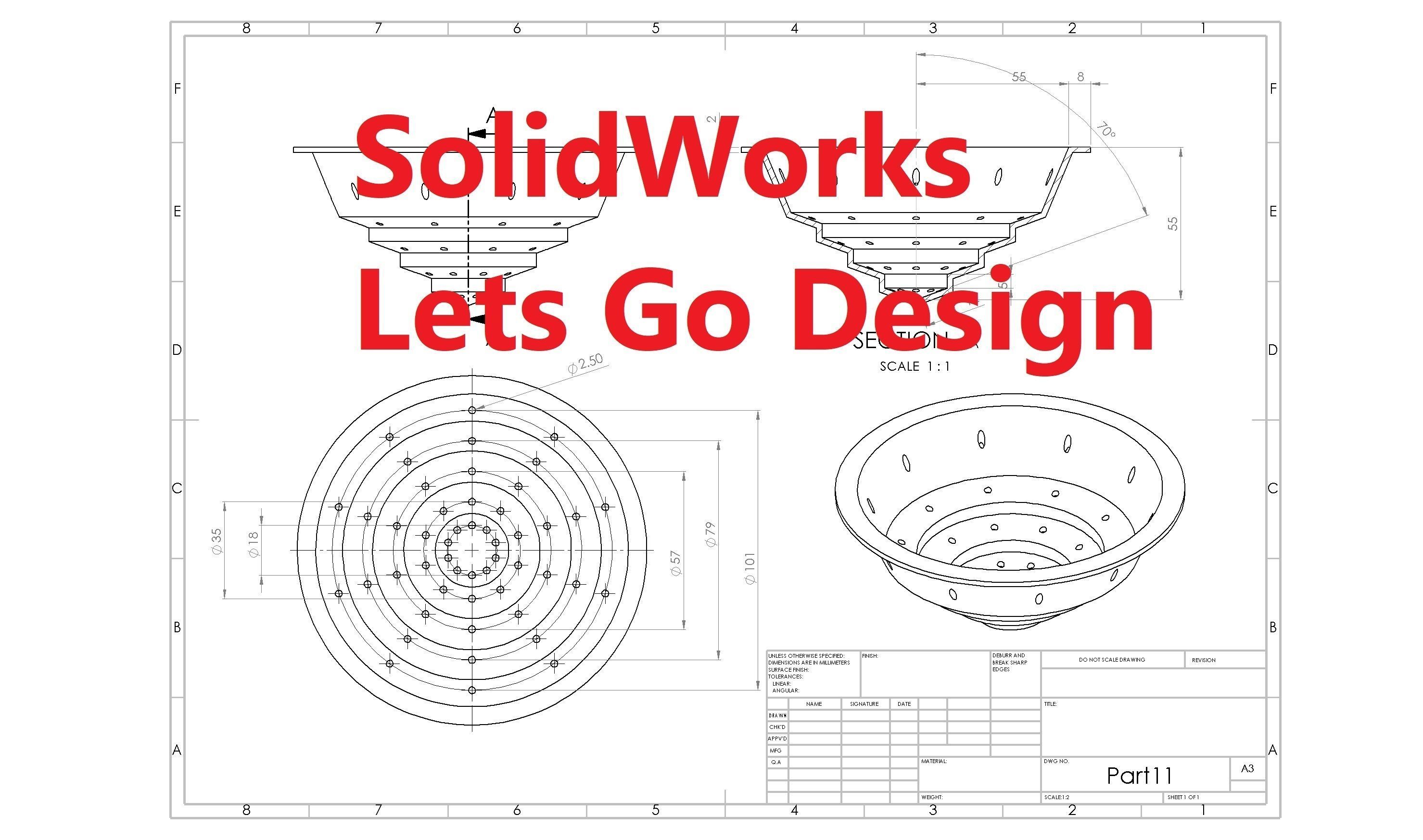 Mechanical Citrus Juicer Drawing files PDF 3D model_15