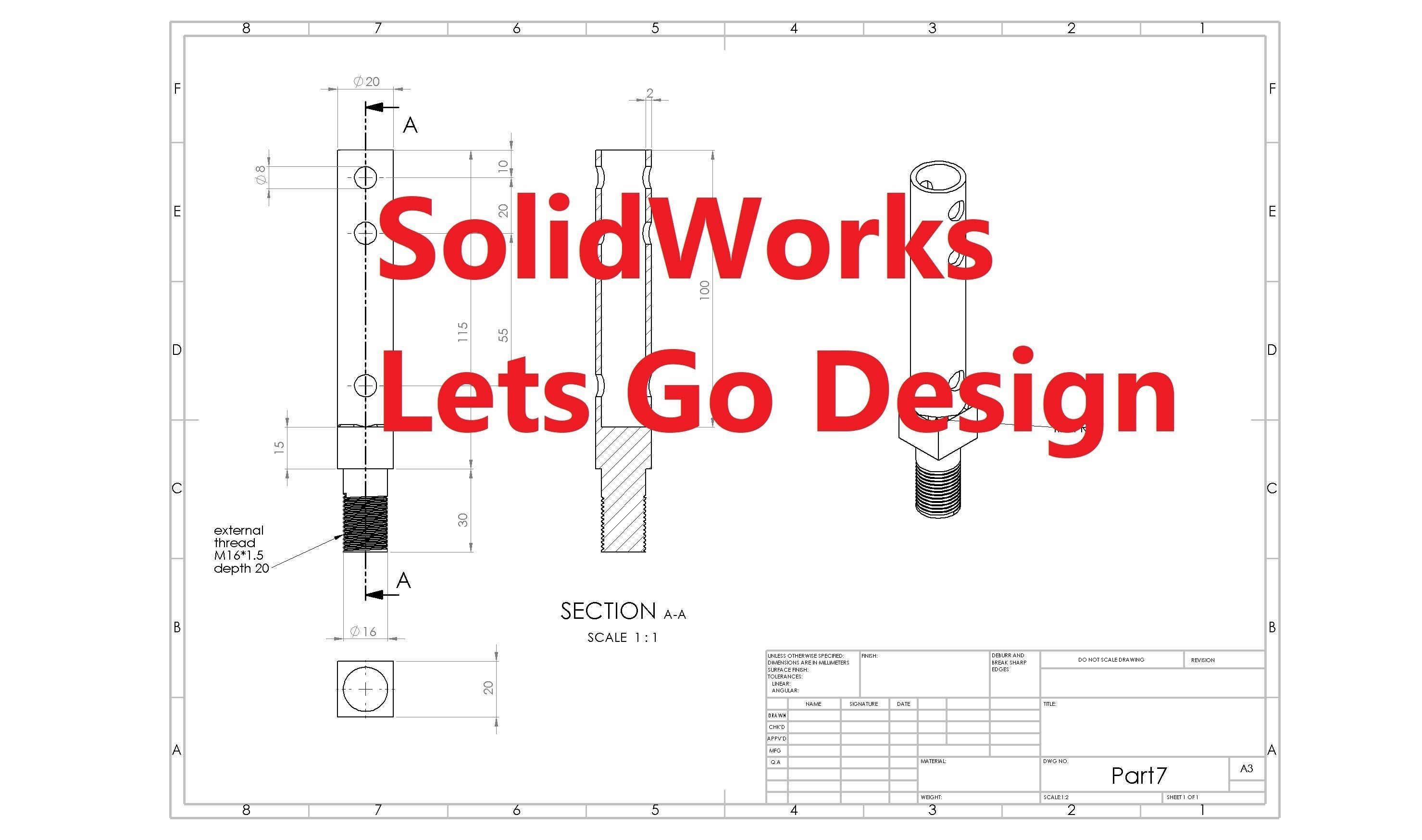 Mechanical Citrus Juicer Drawing files PDF 3D model_11