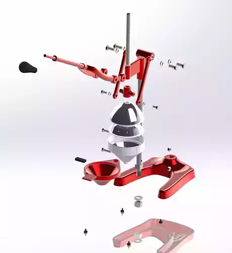  Mechanical Citrus Juicer Drawing files PDF
