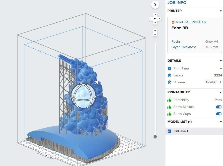 Spacegirl PinUp 3D print model_17