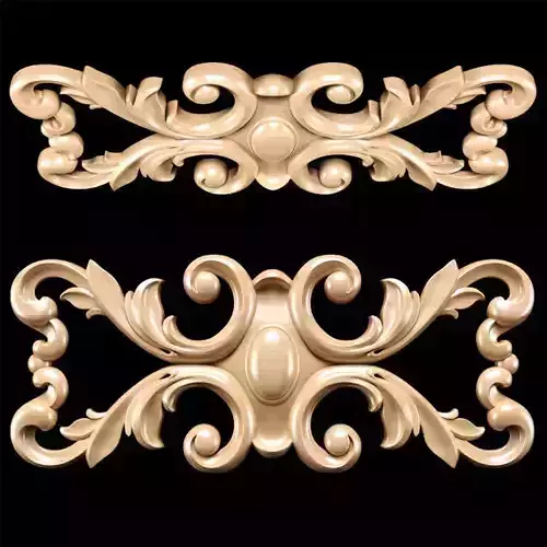 Classic carved trim