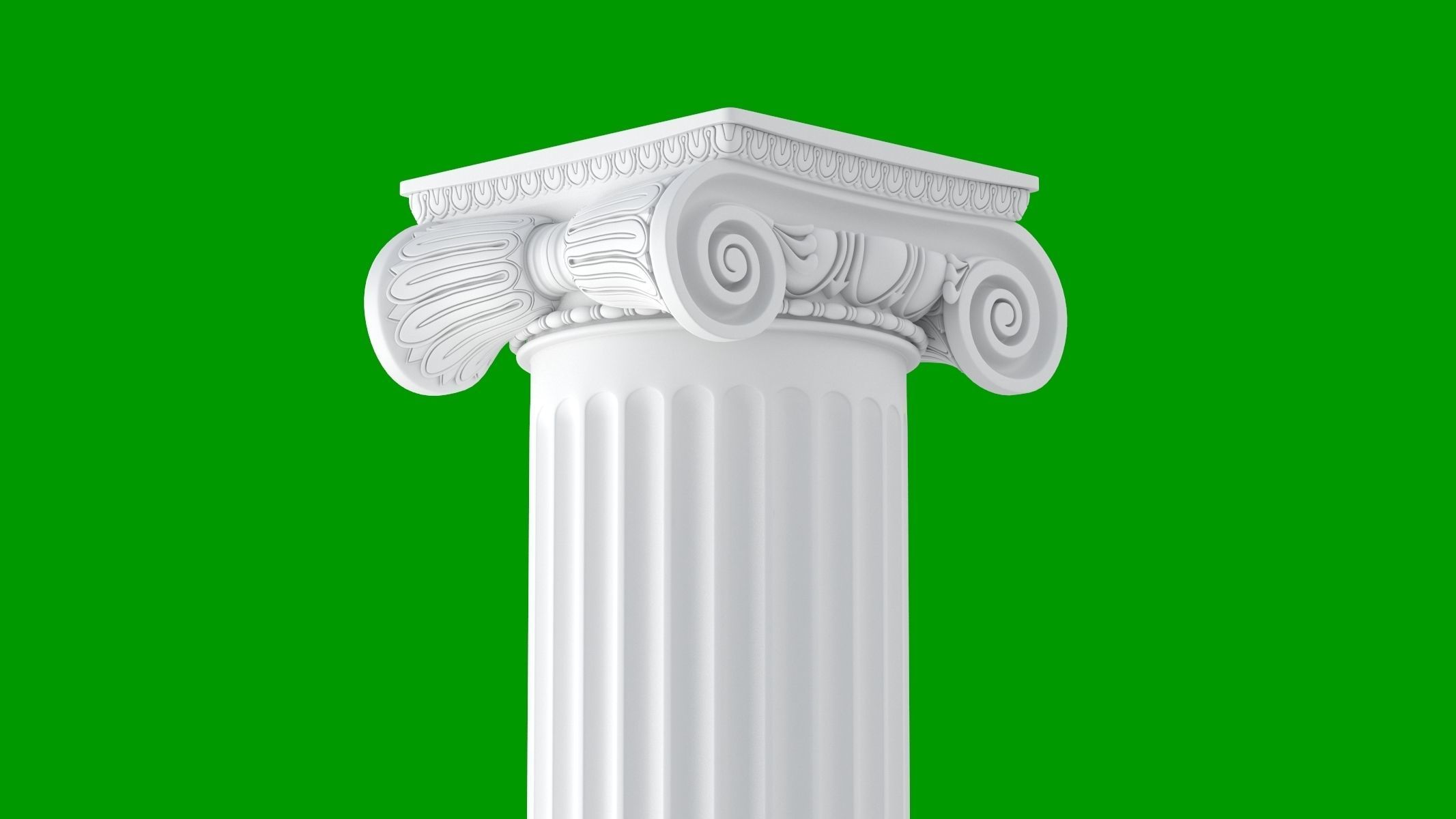 Roman Ionic 3D model_6