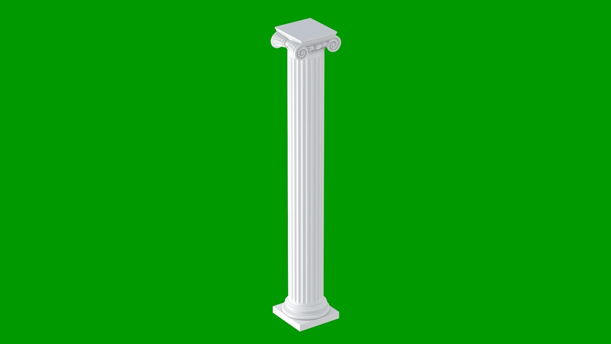 Roman Ionic 3D model_5