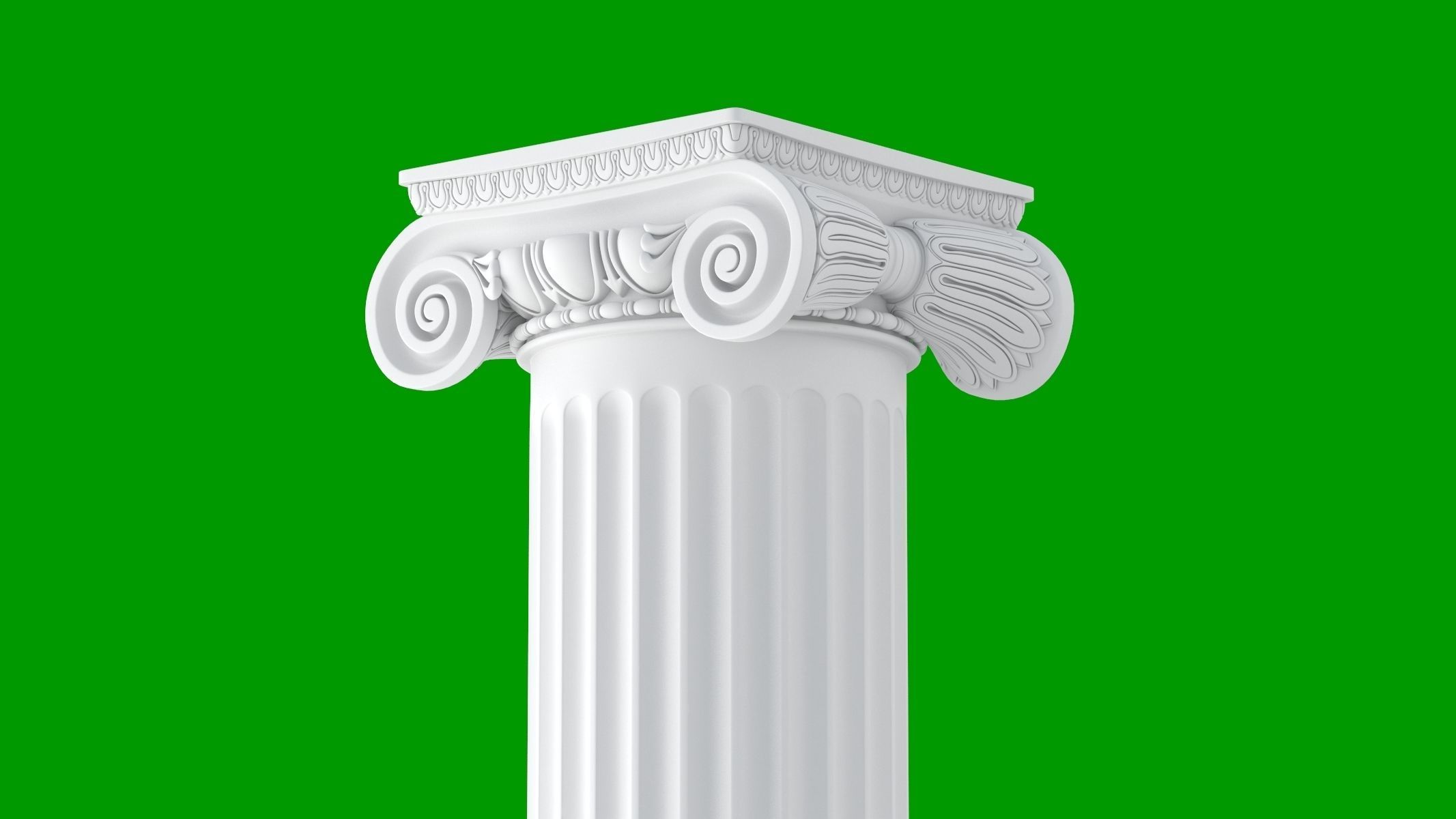 Roman Ionic 3D model_8