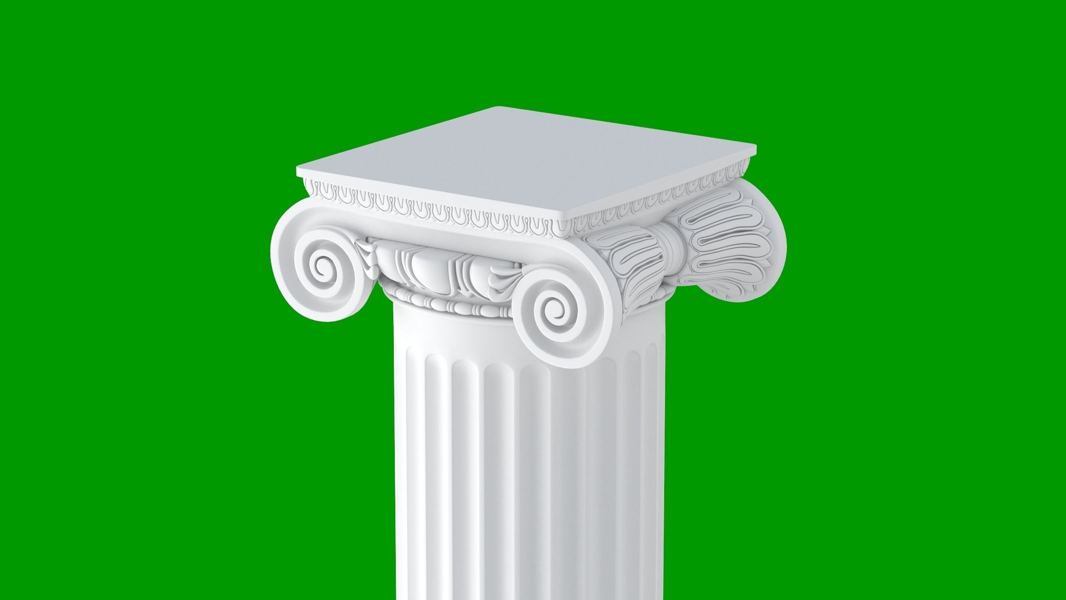 Roman Ionic 3D model_9