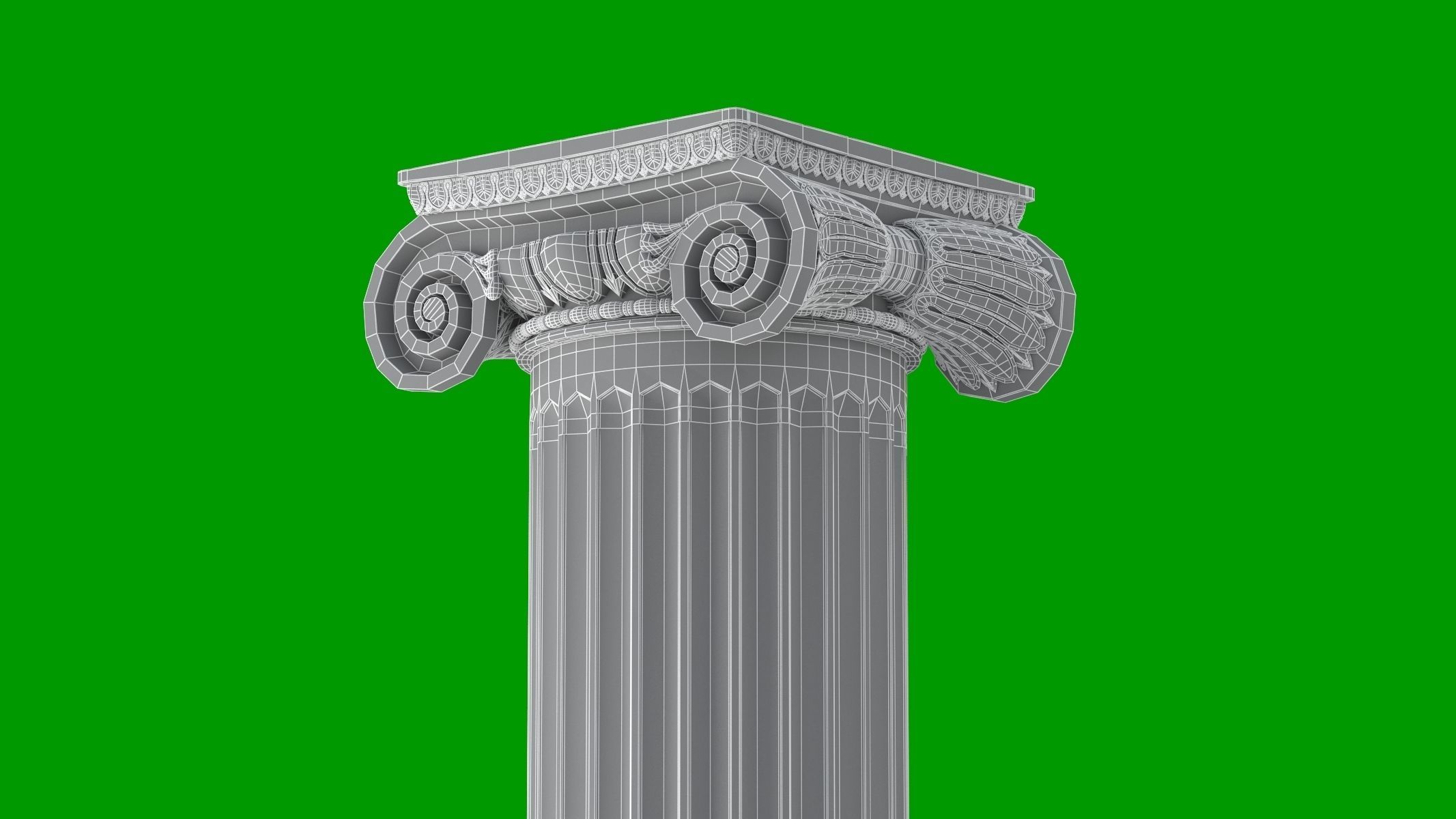 Roman Ionic 3D model_18