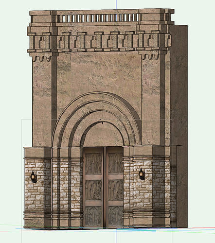 Church Entrance Free 3D model