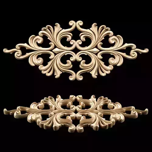 Empire style carving