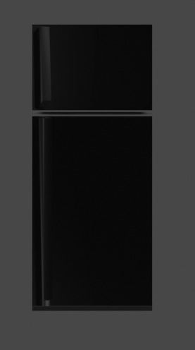 Low Poly refrigerator game ready Low-poly 3D model_4
