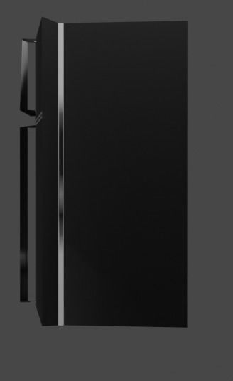Low Poly refrigerator game ready Low-poly 3D model_6